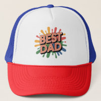 Meilleur Papa Graphique : Lettres Rétro pour la Fê