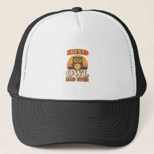 Casquette Meilleur Papa Hibou Jamais Design de Chemise de Gr