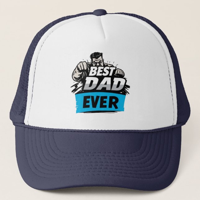 Casquette Meilleur papa jamais (Devant)
