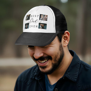 Casquette Meilleur papa jamais Fête des pères 4 Collage de