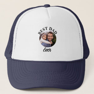 Casquette Meilleur papa jamais Modèle photo personnalisé
