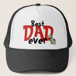 Casquette Meilleur papa Jamais Rouge Texte Noir Bébé Fille P