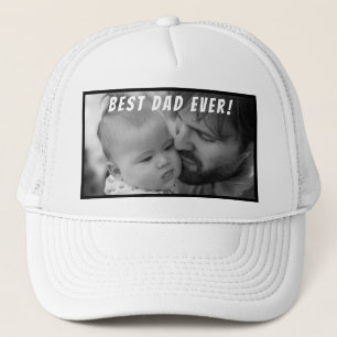 Casquette Meilleur Papa Personnalisé Photo Cadeau Fête des P