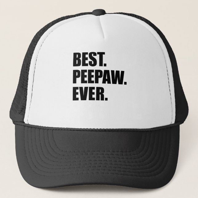 Casquette Meilleur Peepaw jamais (Devant)