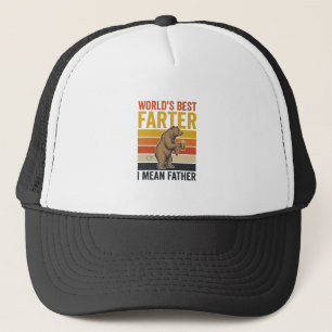 Casquette Meilleur Pétomane Drôle Papa Ours du Monde