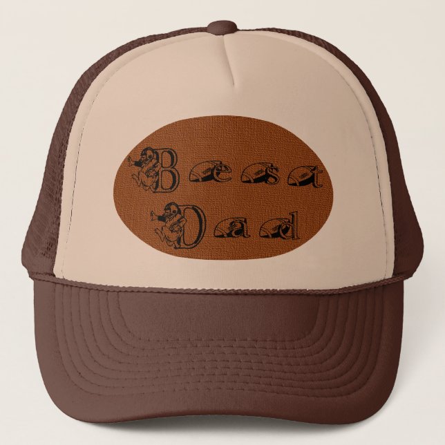 Casquette Meilleur Texte De Football Papa (Devant)