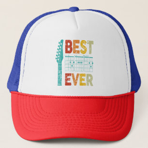 Casquette Meilleure guitare papa toujours accords meilleur p