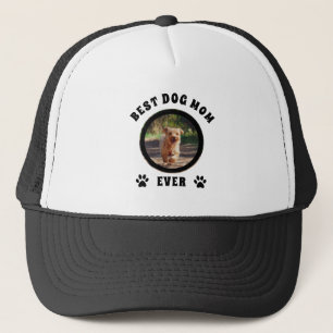 Casquette Meilleure maman de chien jamais personnalisée Phot