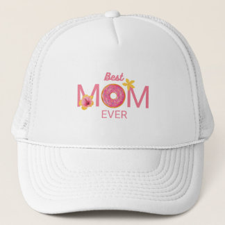 Casquette Meilleure Maman Donut Floral