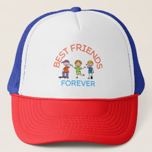 CASQUETTE MEILLEURES AMIES POUR TOUJOURS, AMITIÉ, JOURNÉE DE