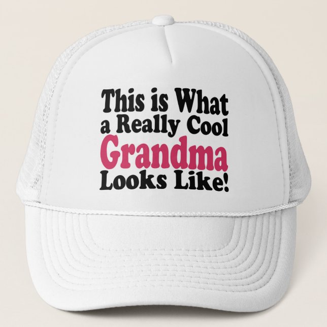 Casquette Mémé Cool (Devant)