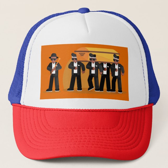 Casquette mème de danse du cercueil (Devant)