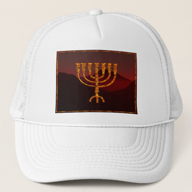 Casquette Menorah de Moshe (Devant)