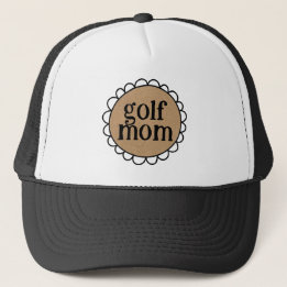 Casquette MÈRE DE GOLF Branchu Bord Arrondi