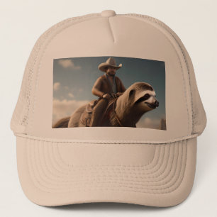Casquette "Merveilles du Far West : un cow-boy chevauchant u