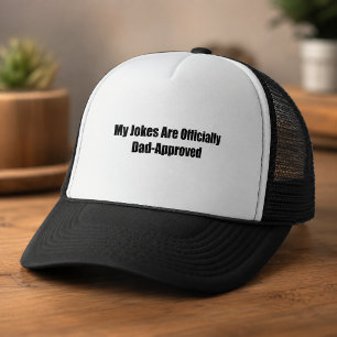 Casquette Mes blagues sont officiellement de l'humour approu