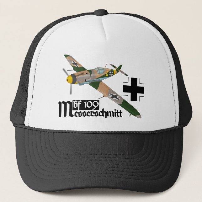 Casquette Messerschmitt Bf 109 Luftwaffe (Devant)