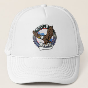 Casquette Mexique par patch de voyage aérien.