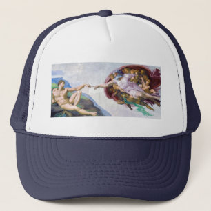 Casquette Michelangelo - Creation of Adam Isolated