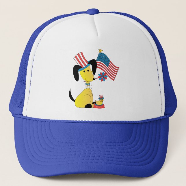 Casquette Mick et Henry célèbrent le 4 juillet (Devant)