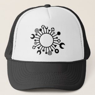 Casquette micro-organisme - Noir