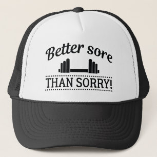 Casquette Mieux vaut souffrir que désolé