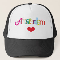 Casquette mignon de souvenir d'Amsterdam