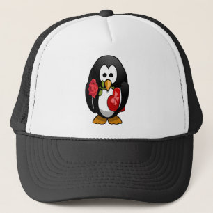 Casquette Mignonne Saint Valentin Pingouin Drôle Drôle Carto