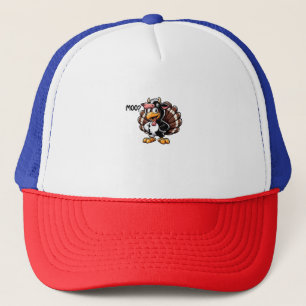 Casquette Mignonne Turquie Moo Fake Tête de vache drôle Auto