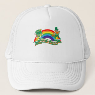 Casquette Mikitiez irish trèfle vert st.patrick chance jour