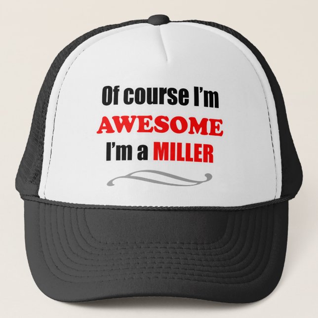 Casquette Miller Famille géniale (Devant)