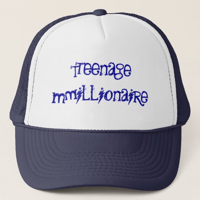 Casquette Millionnaire adolescent (Devant)