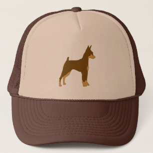 Casquette min pin chocolate and tan silo