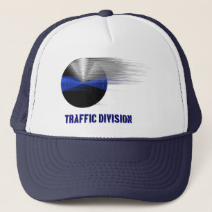 Casquette Mince Ligne Bleue Symbole - Division de la circula