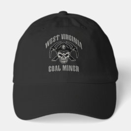 Casquette MINEUR DE CHARBON DE WEST VIRGINIA par earl fergus