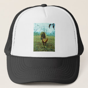 Casquette Miniature cheval Brown Valentine Heart