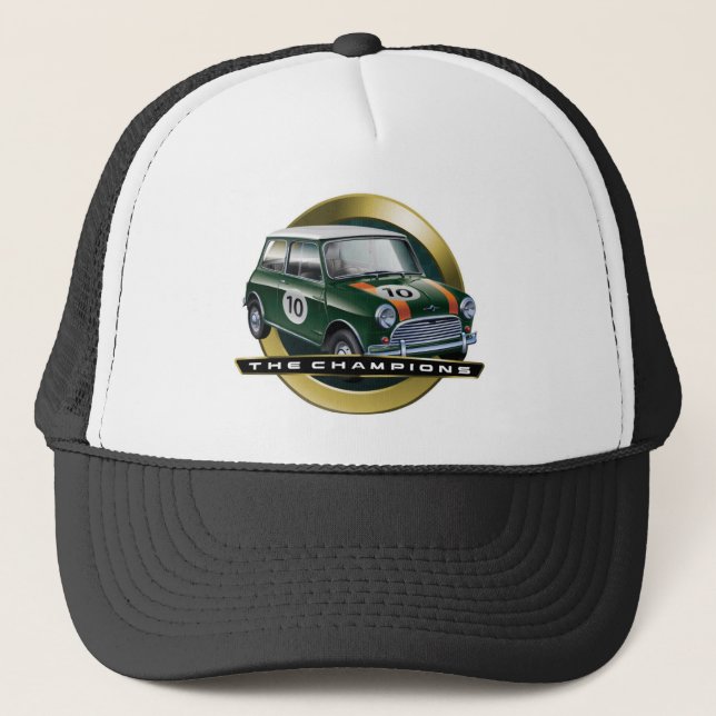 Casquette MiniCooper S vert (Devant)