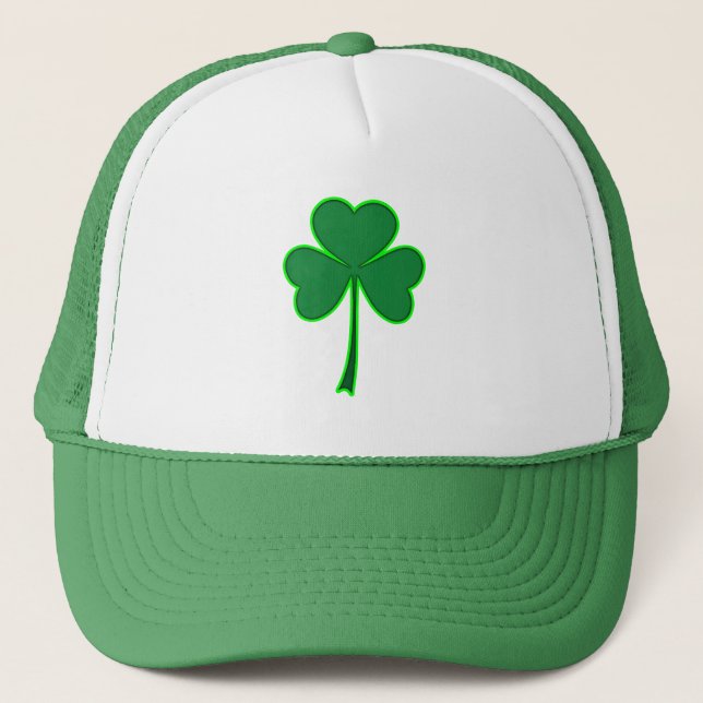 Casquette Minimal Shamrock St Patrick’s Day Shirt – boné (Devant)