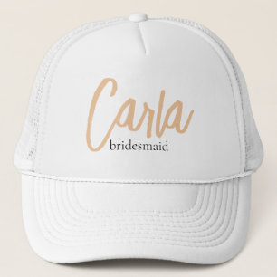 Casquette Minimaliste Classy Simple Bridesmaid Favoriser