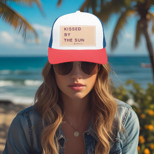 Casquette Minimaliste Personnalisé Embrassé par le Soleil