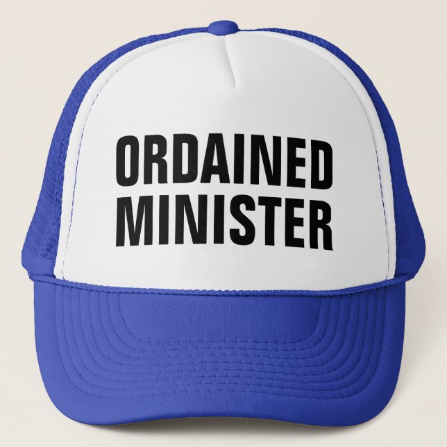 Casquette ministre ordonné (Devant)