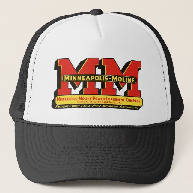 Casquette Minneapolis-Moline vintage (Devant)