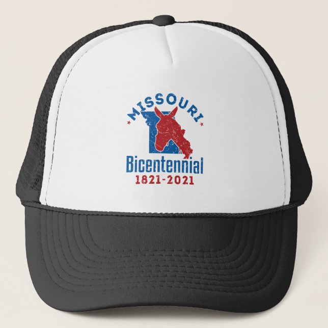 Casquette Missouri Bicentennial 200th Anniversary 2021 Mule (Devant)