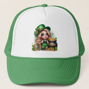 Casquette Mme Lucky St Patrick's Day Leprechaun