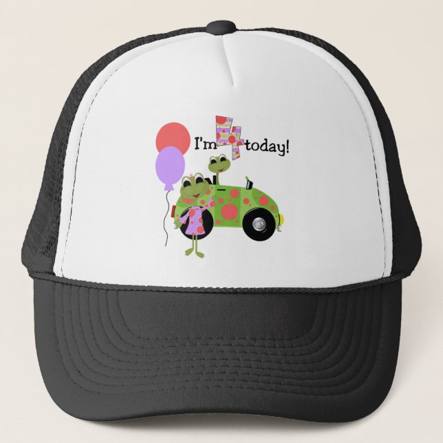 Casquette Mod Frogs 4th Birthday Tshirts et cadeaux (Devant)