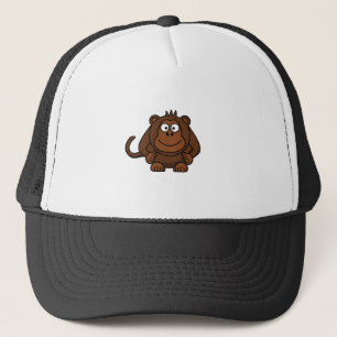 Casquette Modèle mignon de singe de bande dessinée