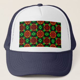 Casquette Moderne Élégante Bohème Florale Motif Abstrait #50