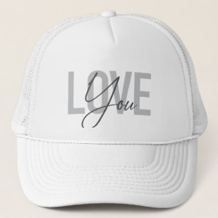 Casquette Moderne, simple, urbain, typographie cool Vous aim
