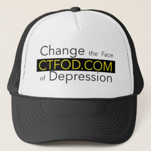 Casquette Modifier le visage de la dépression_ CTFOD_ Banner