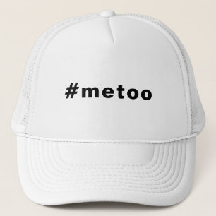Casquette moi aussi, #metoo, orgueil Lettres noires